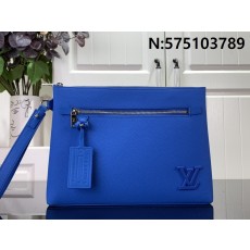 [88factory] 루이비통 테이크오프 파우치 M82270 30*22*5cm 블루